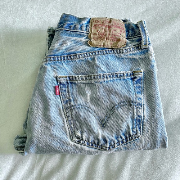 Levi's Denim - Distressed Levi’s 501’s